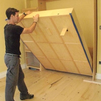 bedroom - murphy bed - myfixituplife