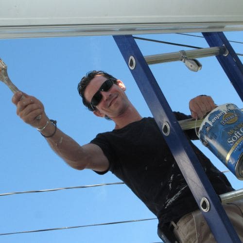 painting crown molding