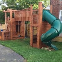 wood playset MyFixitUpLife