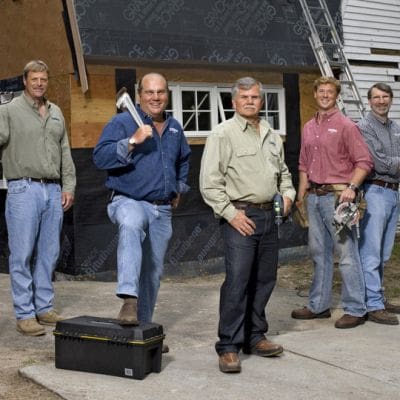 Cast of 'This Old House' (from left) Roger Cook, Richard Trethewey, Tom Silva, Kevin O'Connor and Norm Abram