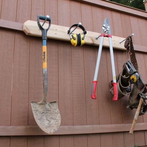 Clutter Cutter Garage and Tool Storage Solution