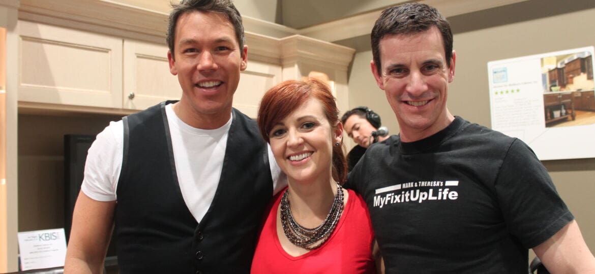 David Bromstad, Theresa, Mark at KBIS