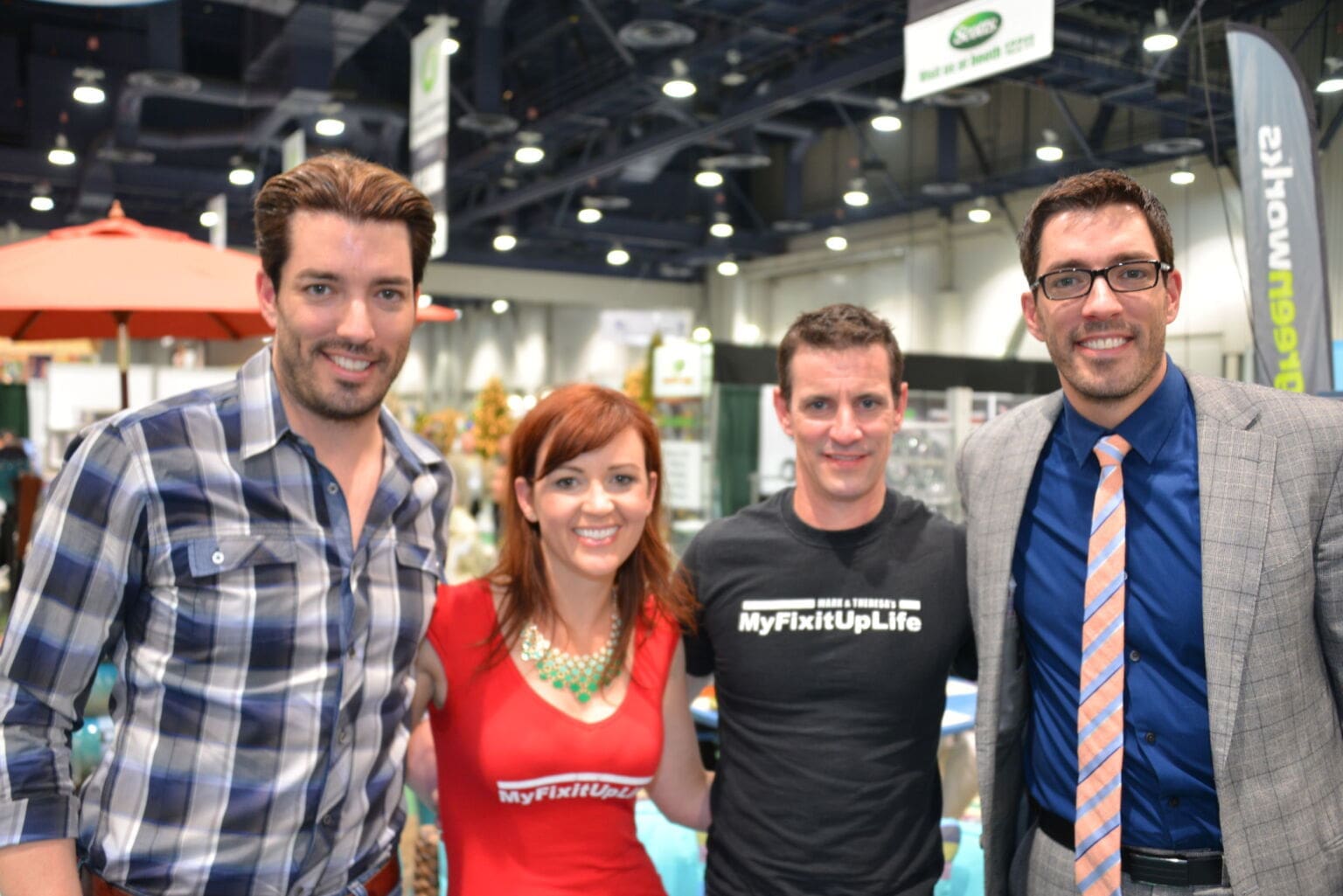 ‣ MyFixitUpLife HGTV's 'Property Brothers' Drew and Jonathan Scott talk about their new Scott Living collection with MyFixitUpLife's Mark and Theresa.