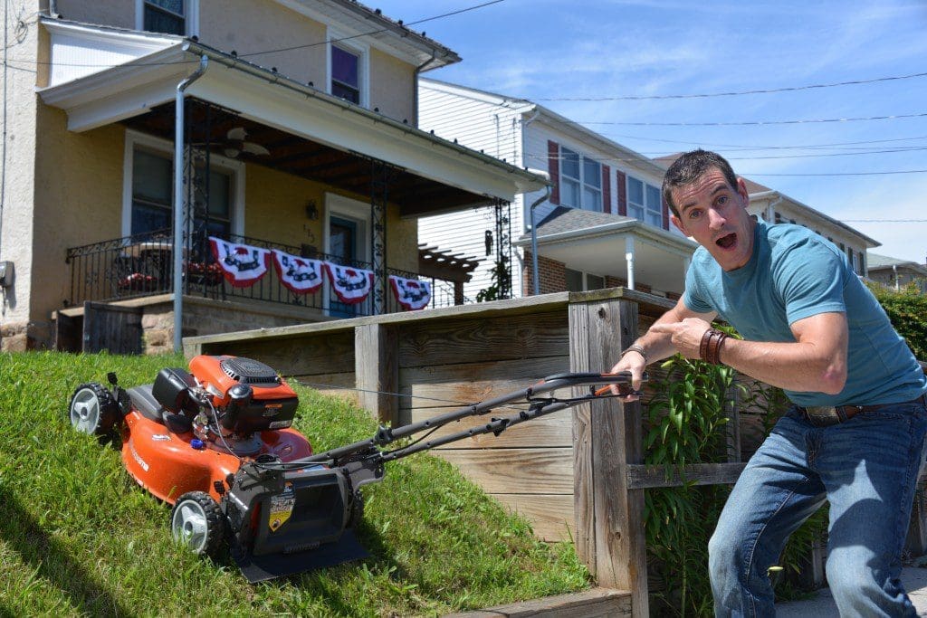 ‣ MyFixitUpLife Mow the lawn: Husqvarna mower