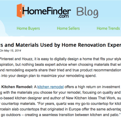 Home Finder Blog- Materials