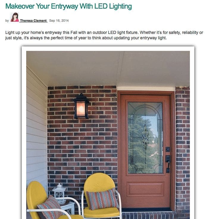 ‣ MyFixitUpLife Entryway Makeover - LampsPlus - MyFixitUpLife