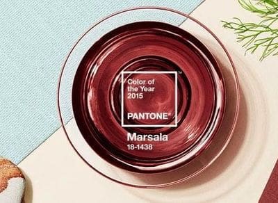 Pantone- Color of the year - Marsala