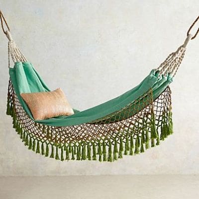 hammock with fringe