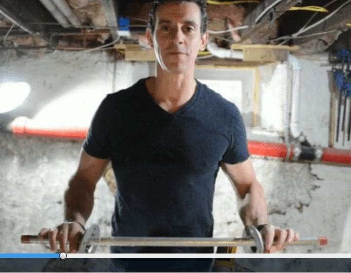 DIY pull up bar ‣ MyFixitUpLife DIY pull up bar