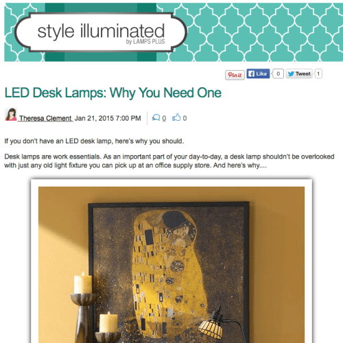 Lamps Plus - LED Desk Lamp
