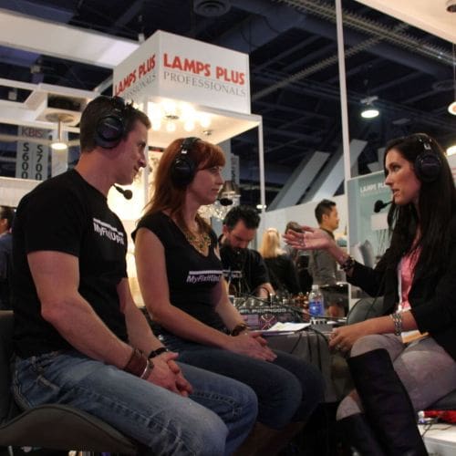 LampsPlus stand-up desk bar stool