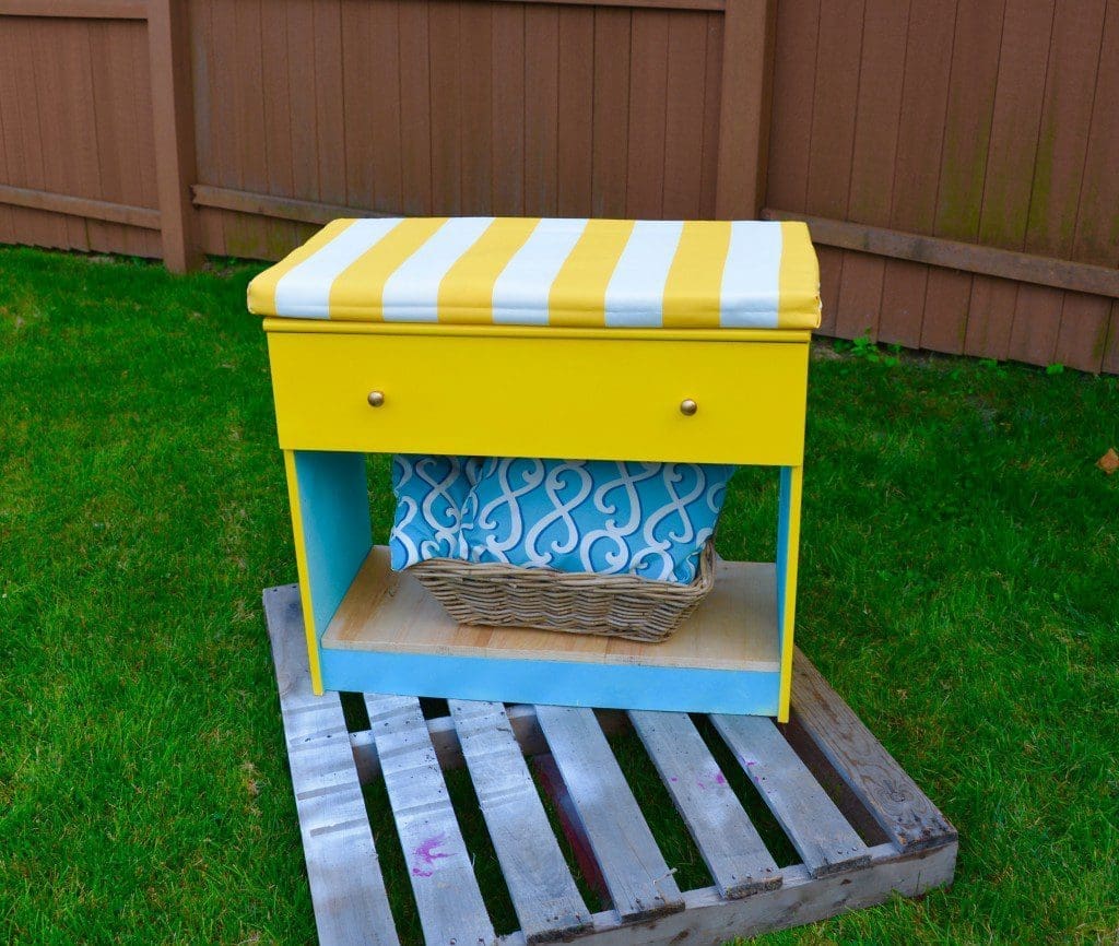 ‣ MyFixitUpLife Habitat ReStore Bench makeover - MyFixitUpLife - upcycling furniture 