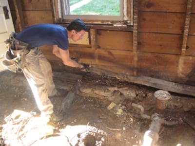 ‣ MyFixitUpLife Remove a rotten sill plate - MyFixitUpLife - Extreme How-To