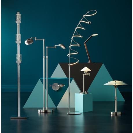 Innovative lighting from LampsPlus celebrates the beauty of LED technology. KBIS2016