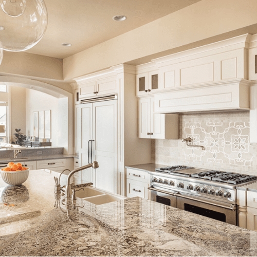 The newest member of the Fabuwood family, the Vista in Blanc.