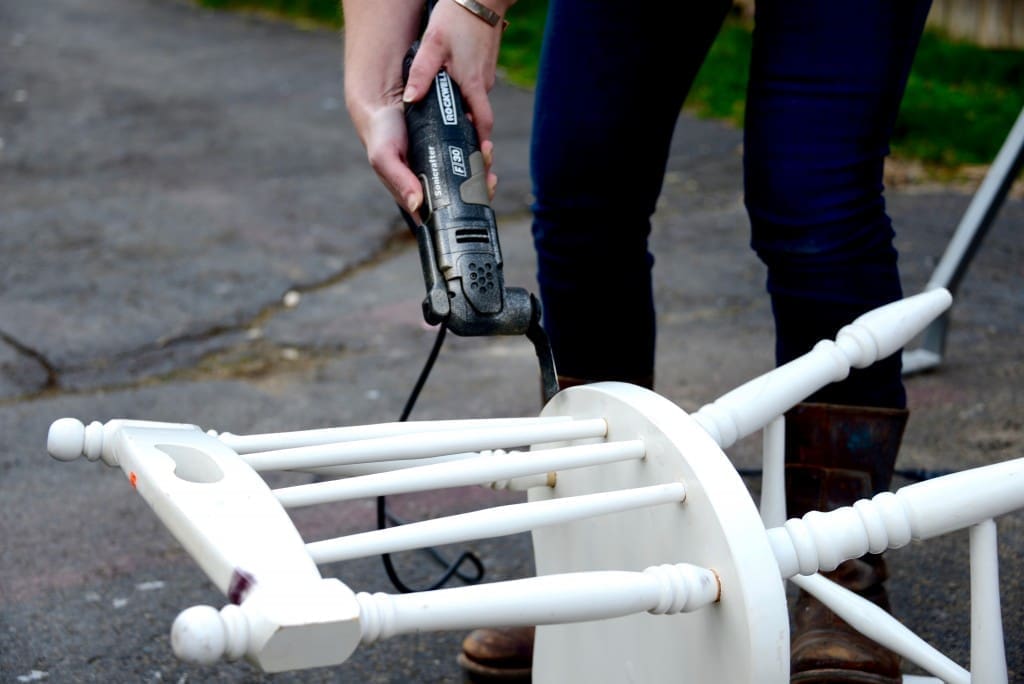 13_2016_MyFixitUpLife_Habitat_ReStore_Chair_Planter_Cutting chair_Oscilating tool