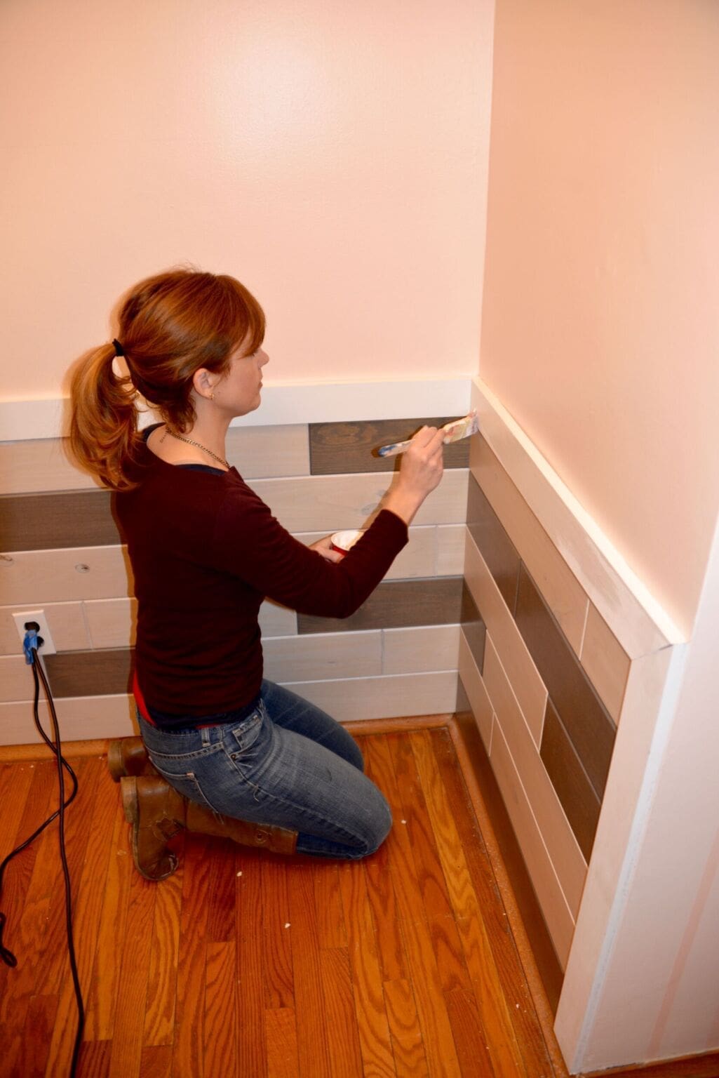 ‣ MyFixitUpLife Wood Wainscoting