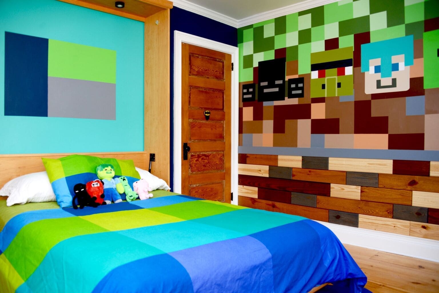 ‣ MyFixitUpLife Minecraft bedroom makeover by MyFixitUpLife