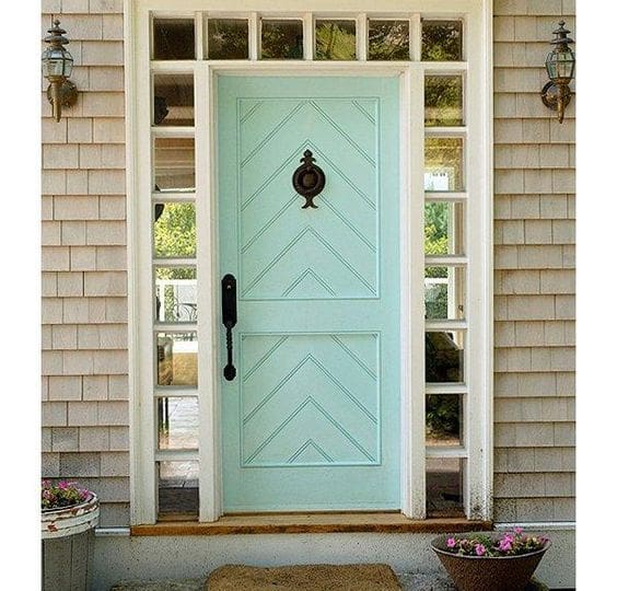 2 Seafoam door is shore good.