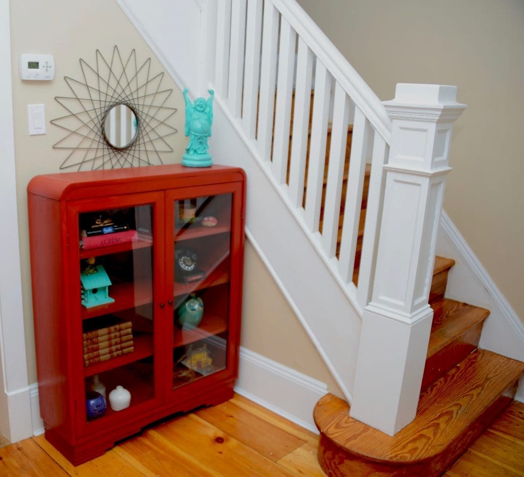 MyFixitUpLife Stairway Barrister Cabinet Minwax