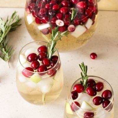 Christmas Sangria by Cake 'n Knife