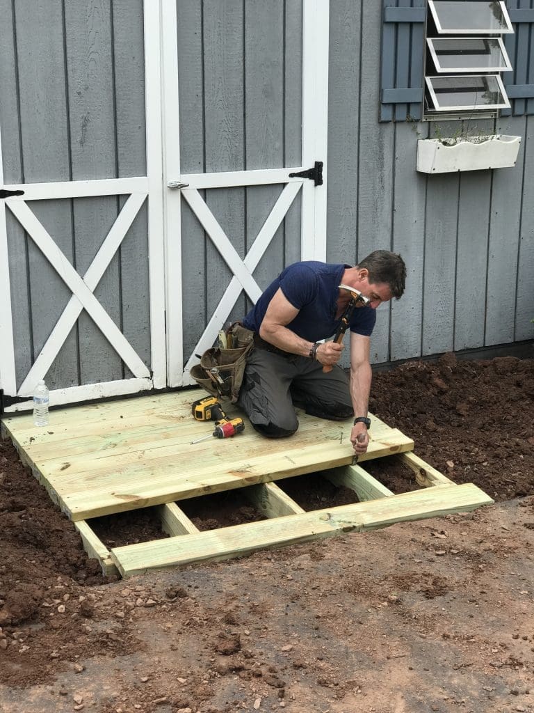 diy projects how to build shed ramp myfixituplife
