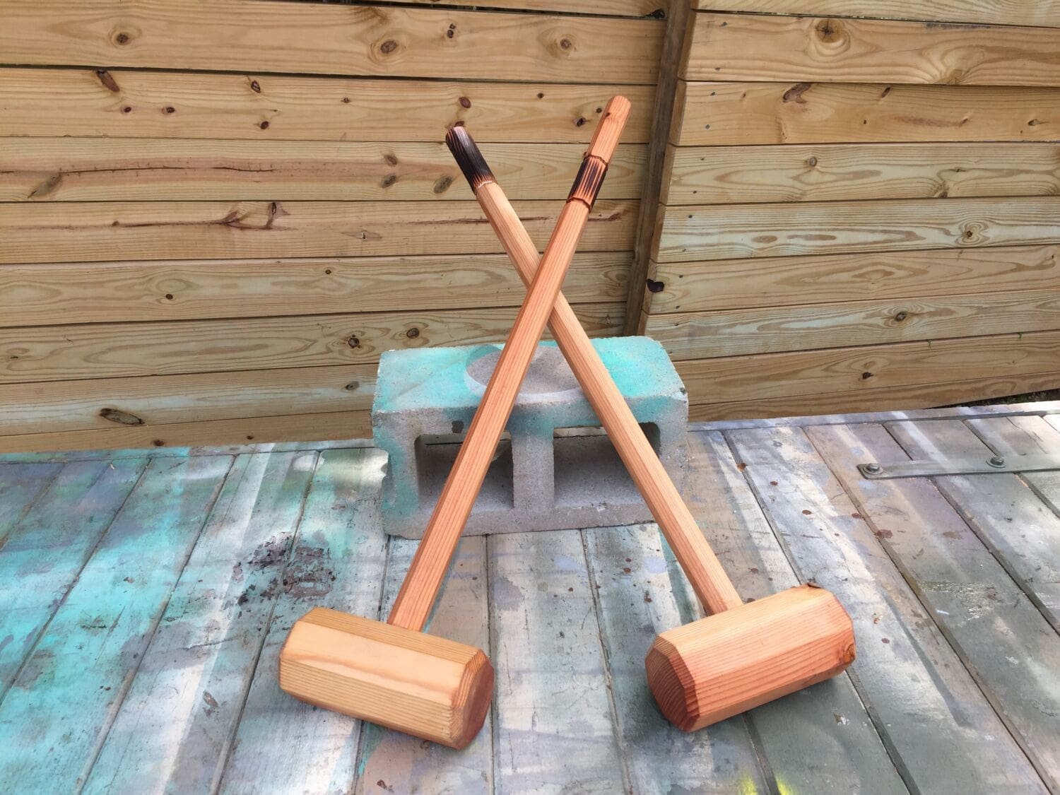 MyFixitUpLife_Croquet_Woodworking_Bernzomatic_1628 ‣ MyFixitUpLife ‣ MyFixitUpLife croquet set