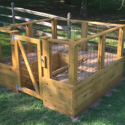 raised garden bed