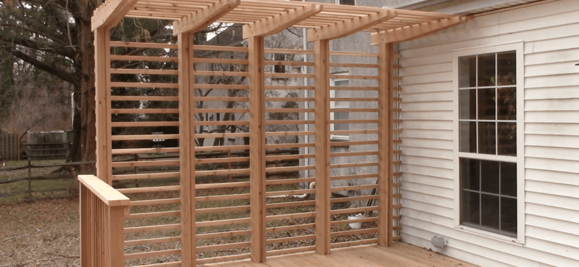 build a pergola