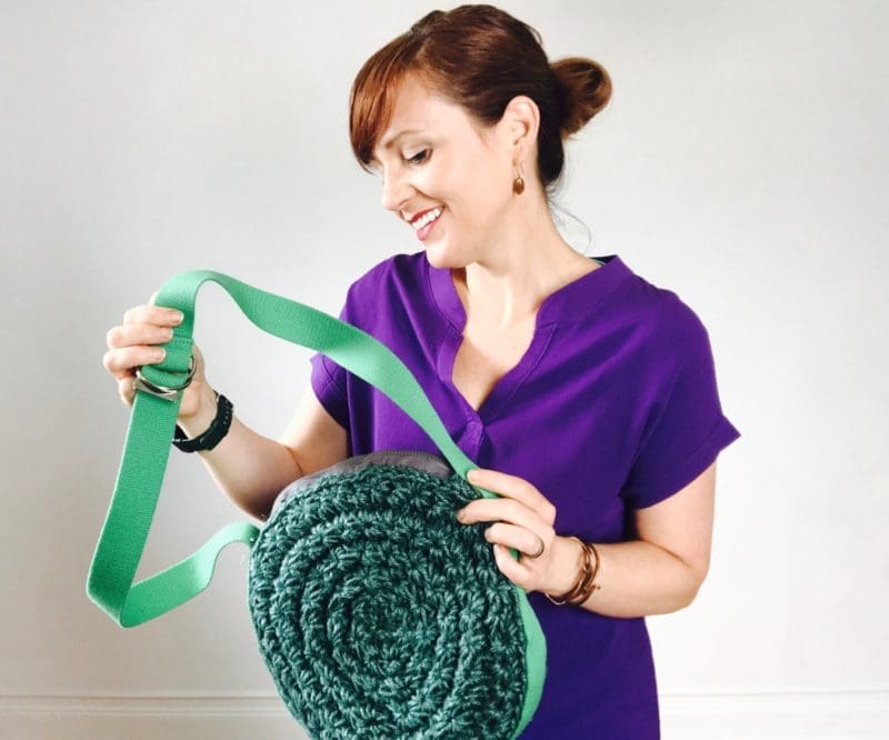 Twine handbag star crochet with belt strap myfixituplife