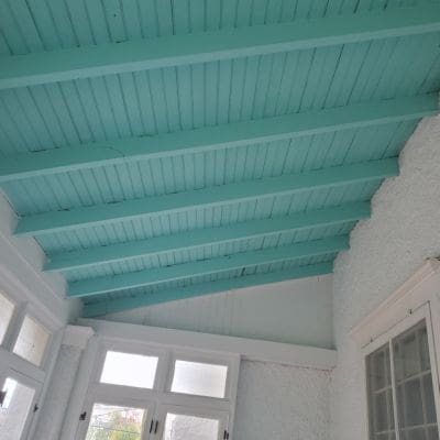 Sherwin-Williams-Cooled-Blue-porch-ceiling