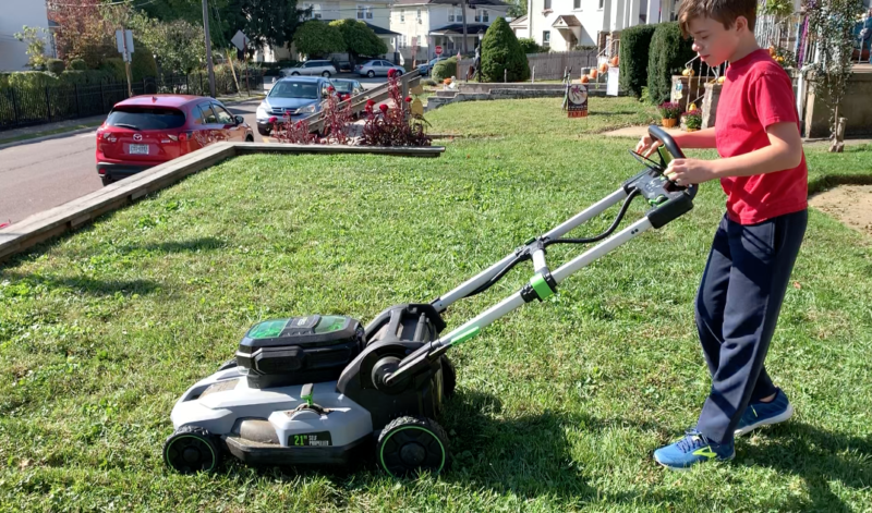 ‣ MyFixitUpLife Jack ego power mower myfixituplife lawn