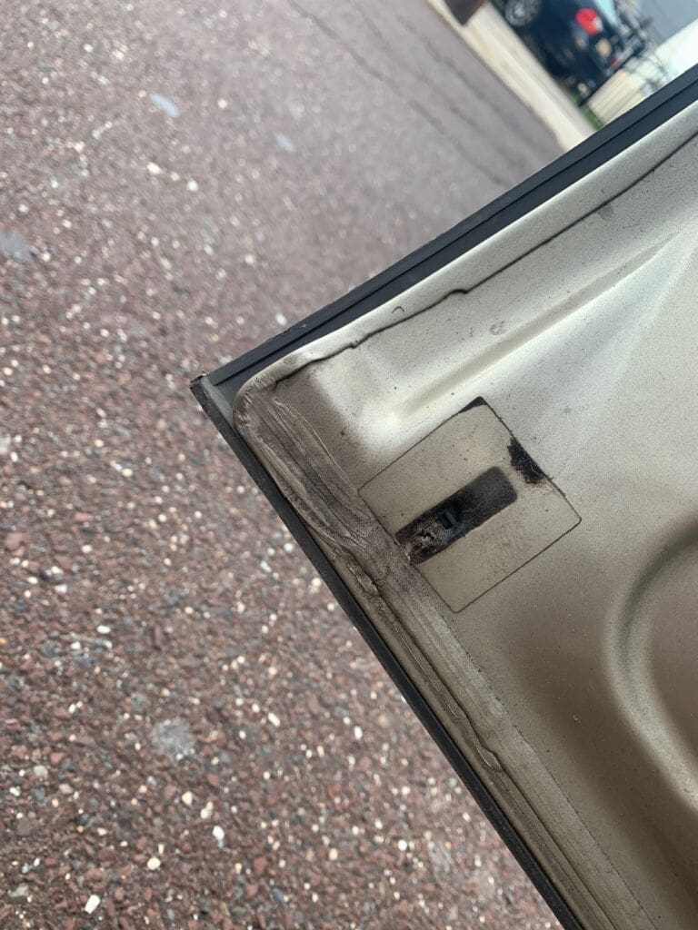Water-in-the-car-door-fix-weep-hole-MyFixitUpLife ‣ MyFixitUpLife ‣ MyFixitUpLife
