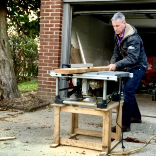 Skilsaw Wormdrive Table Saw Mark MyFixitUpLife