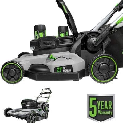 eGo lawn mower