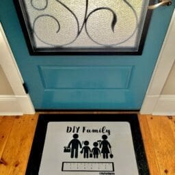 ‣ MyFixitUpLife Entry-door-after-slobproof paint pen