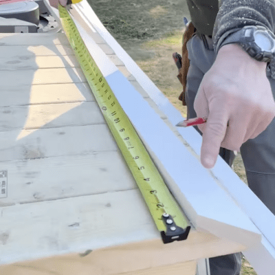 How to measure trim work more quickly tape measure tips by Mark MyFixitUpLife