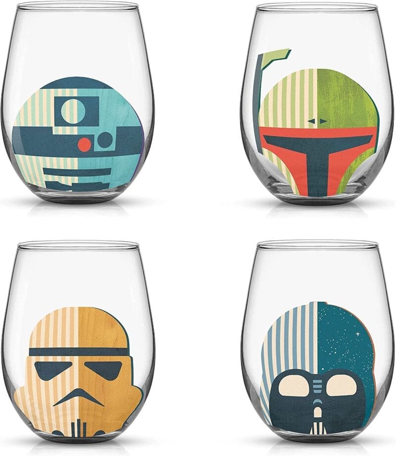 ‣ MyFixitUpLife Star Wars home decor drinking glasses