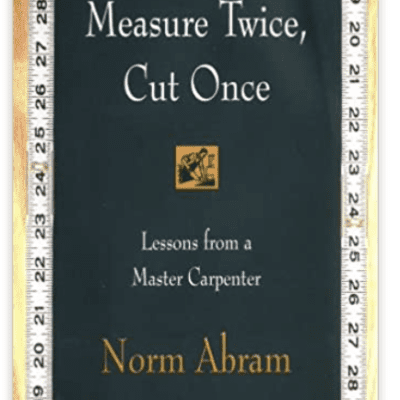 Norm Ambram Measure Twice Book