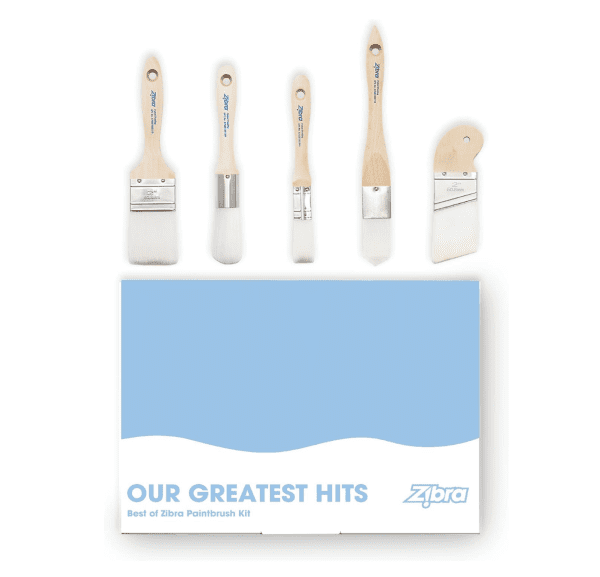 ‣ MyFixitUpLife best gifts for handy mom - best diy gifts - zibra paint brush set