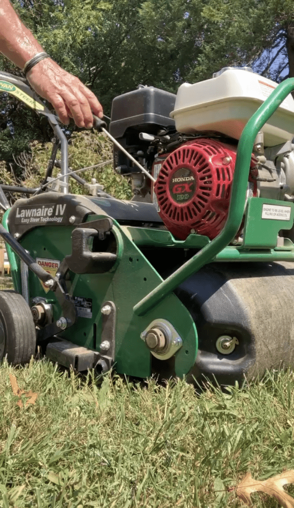 ‣ MyFixitUpLife DIY tips: Fall lawn care routine with aeration, seeding, fertilizing, liming sets up spring grass