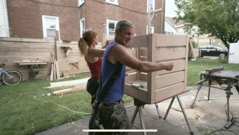 ‣ MyFixitUpLife Building the compost bin box