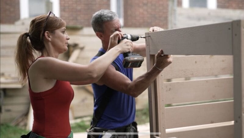 ‣ MyFixitUpLife How to build a compost bin with Acre by Modern Mill with Mark and Theresa