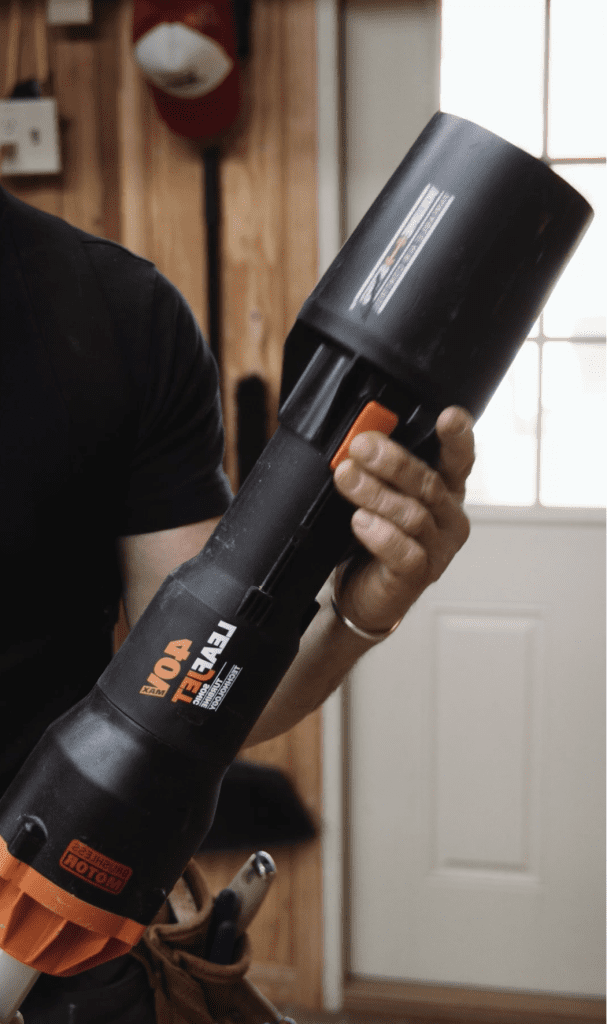 ‣ MyFixitUpLife One Minute Tool Review_Worx LeafJet Cordless Blower attachment