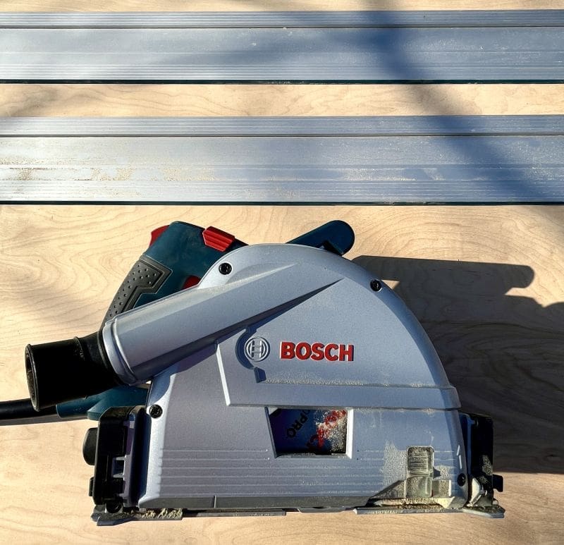 ‣ MyFixitUpLife Bosch track saw - MyFixitUpLife