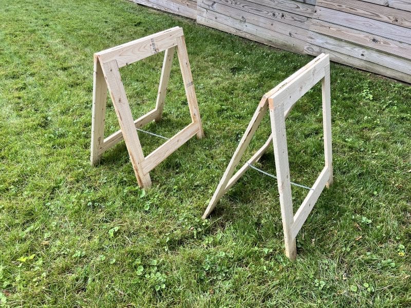 foldable sawhorse - folding sawhorse - myfixituplife