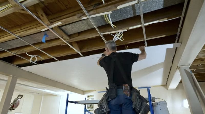 Armstrong Ceilings _ WoodHAVEN ceiling planks _ Mark Clement _ MyFixitUpLife