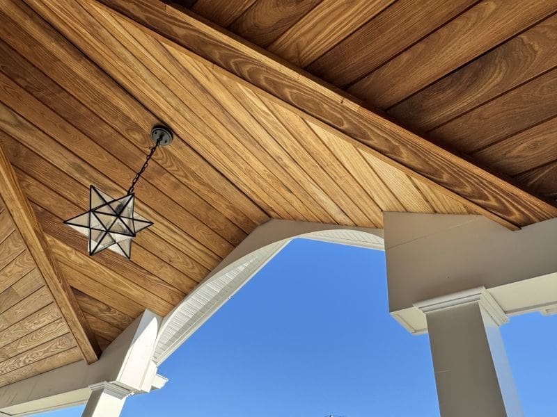 ‣ MyFixitUpLife wood porch ceiling WoodPlank - myfixituplife