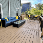 ‣ MyFixitUpLife How to stain a pressure treated wood deck - Cabot - MyFIxitUpLife